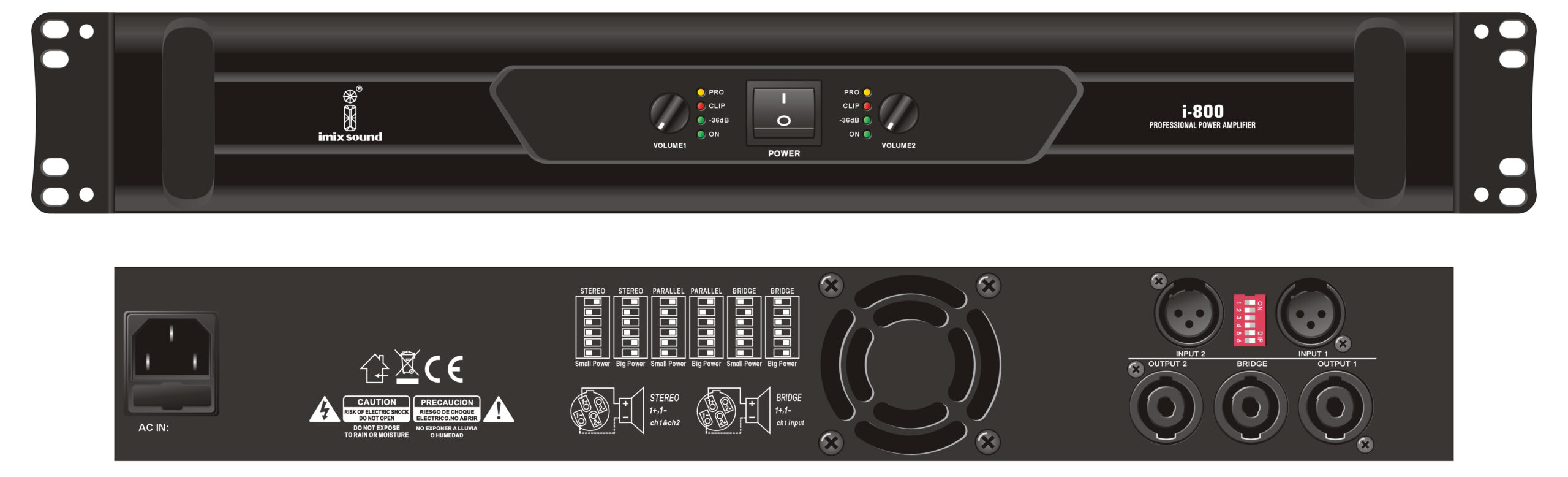I-800 Power Amplifier