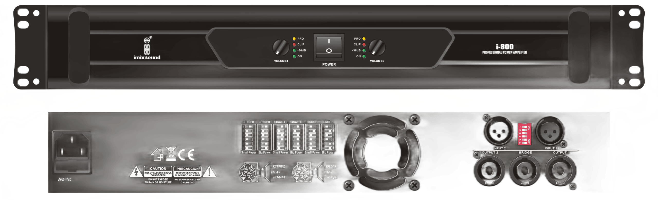 I-800 Power Amplifier