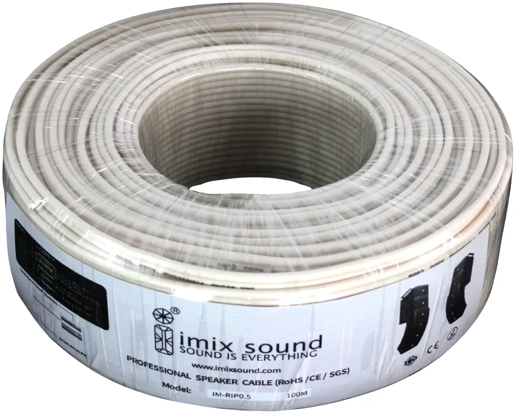 IM-RIP-0.5 Figure-8 Speaker Power Cable - 100 Meter