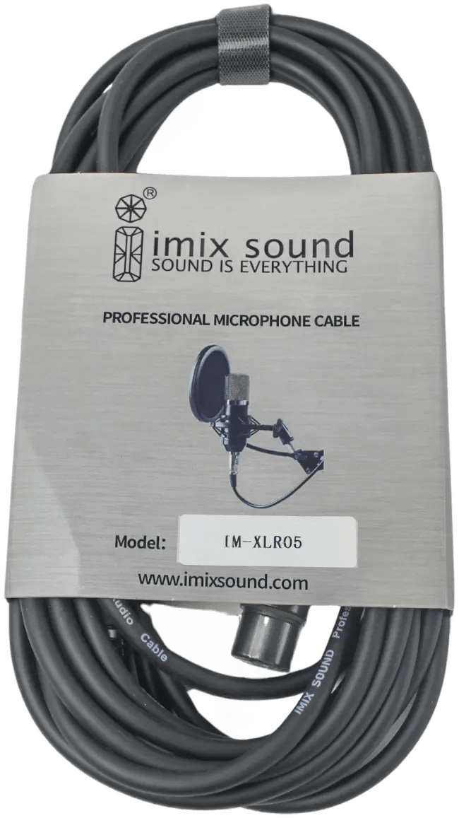 5 Meter IM-XLR05 XLR MALE TO XLR Female Microphone Cable