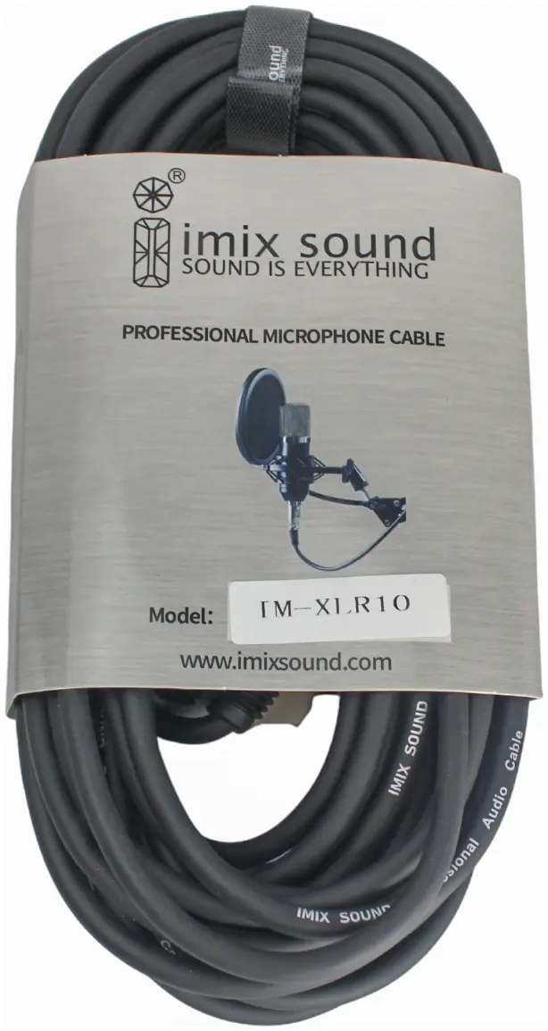 10 Meter IM-XLR10 XLR MALE TO XLR Female Microphone Cable