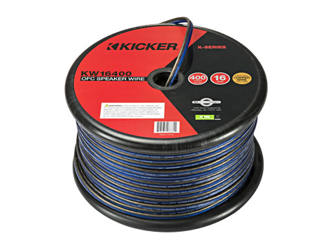 46KW16400- Kicker 46KW16400 16AWG Speaker Wire Roll