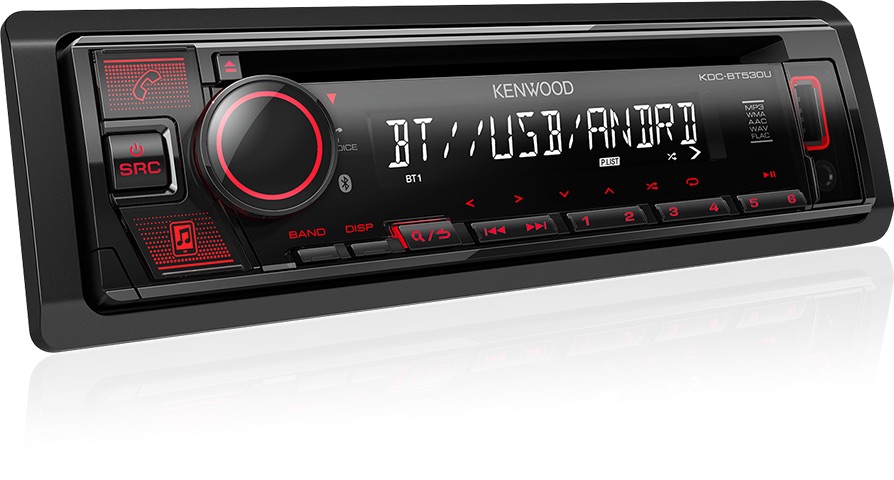 Kenwood Single Din CD/BT Receiver