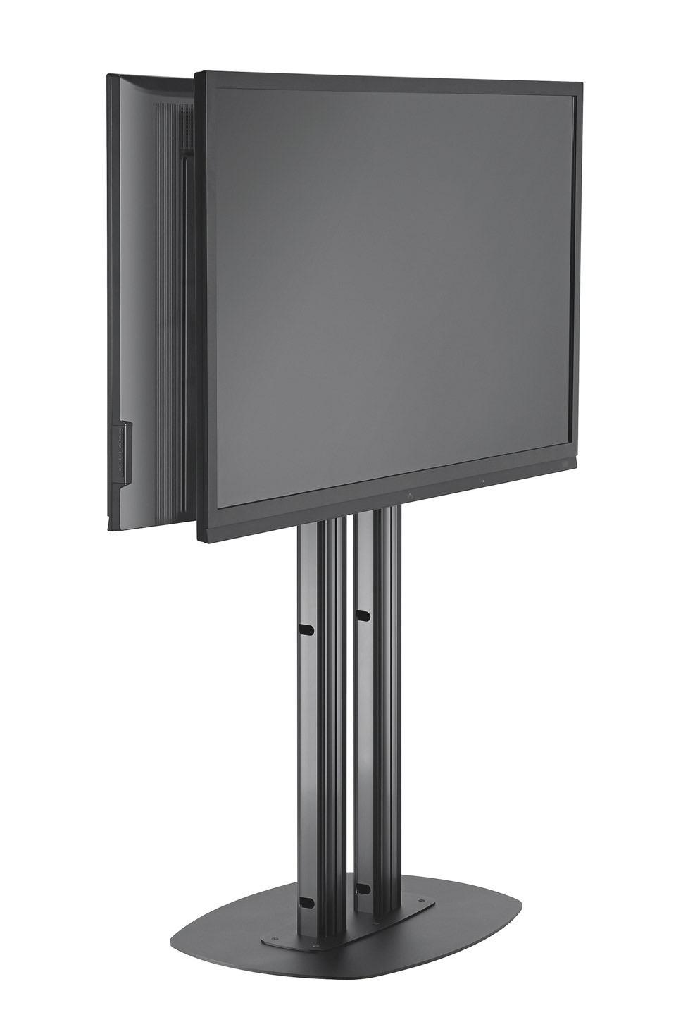 Vogels - 7327040 - PFF 7040 Floor Plate BACK TO BACK Large - Black