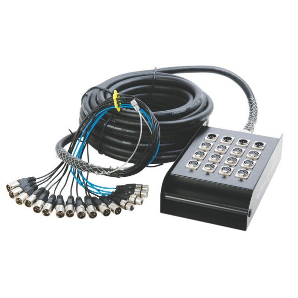 On Stage SNK12450v2 50ft 12-Channel/4-Return Stage Snake