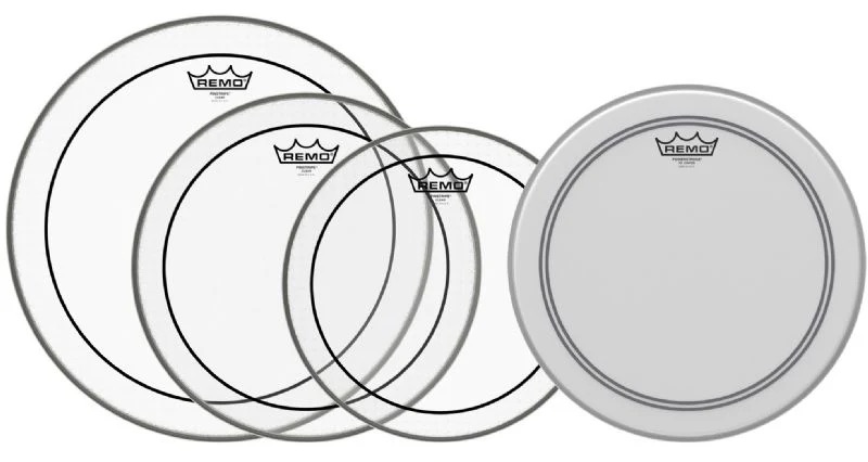 Remo Batter ProPack (12in.13in.16in PINSTRIPE + 14in P3-Coated)