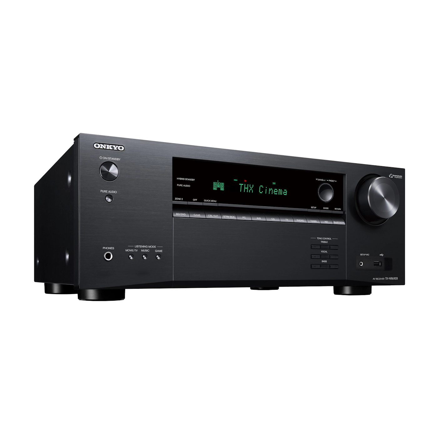 Onkyo - TXNR6100M2BMMP - 7.2-Channel THX Certified Network 8K AV Receiver