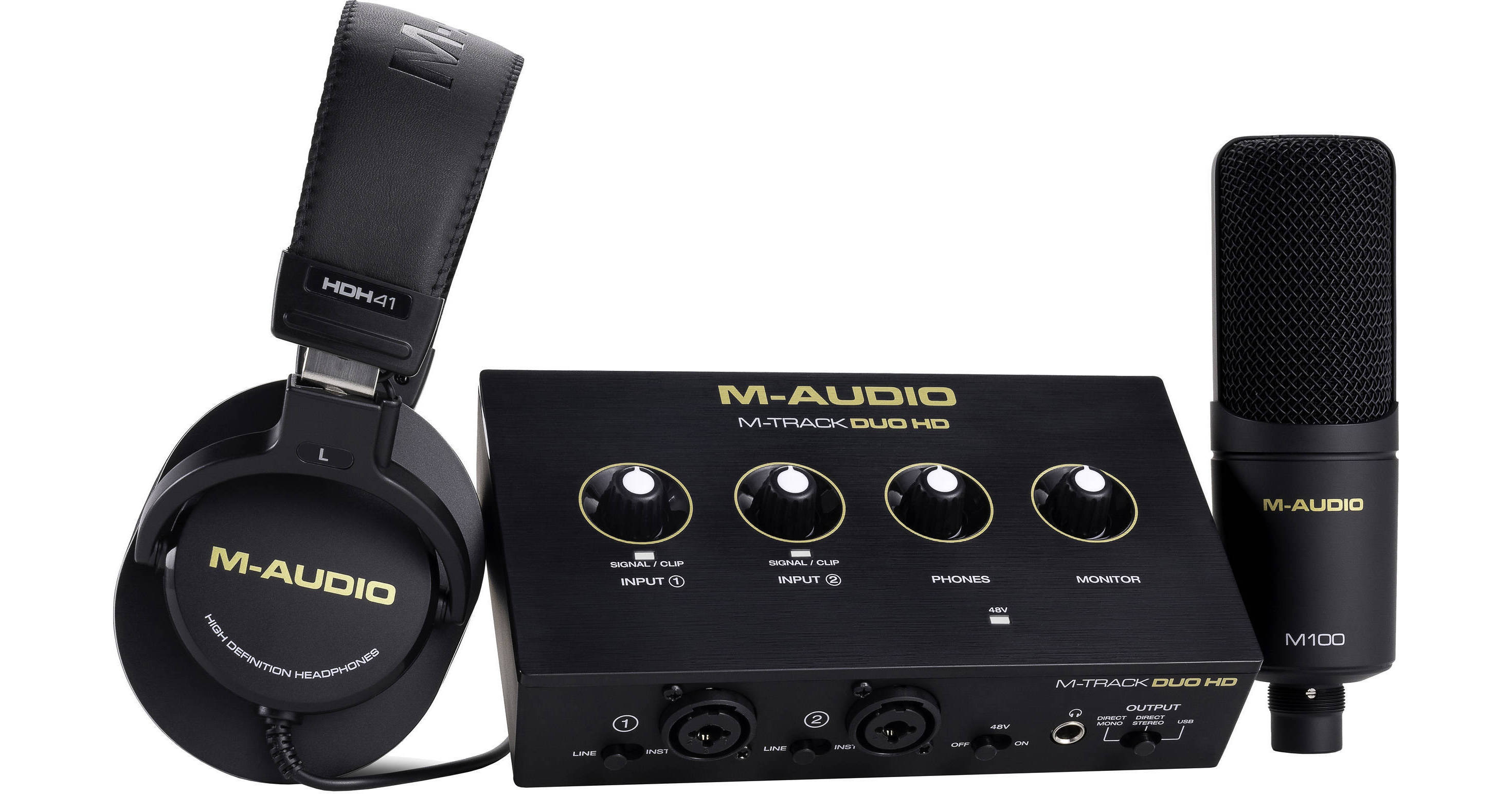 M-Audio Audio Interface Bundle