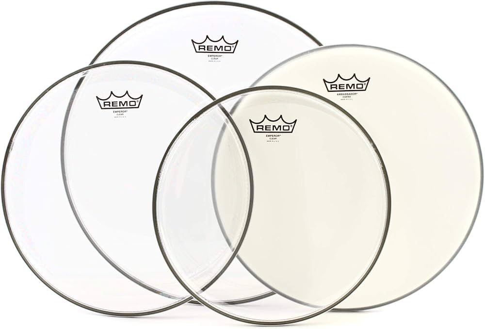 Remo Batter ProPack (12in.13in.16in. BE Clear + 14in BA Coated)