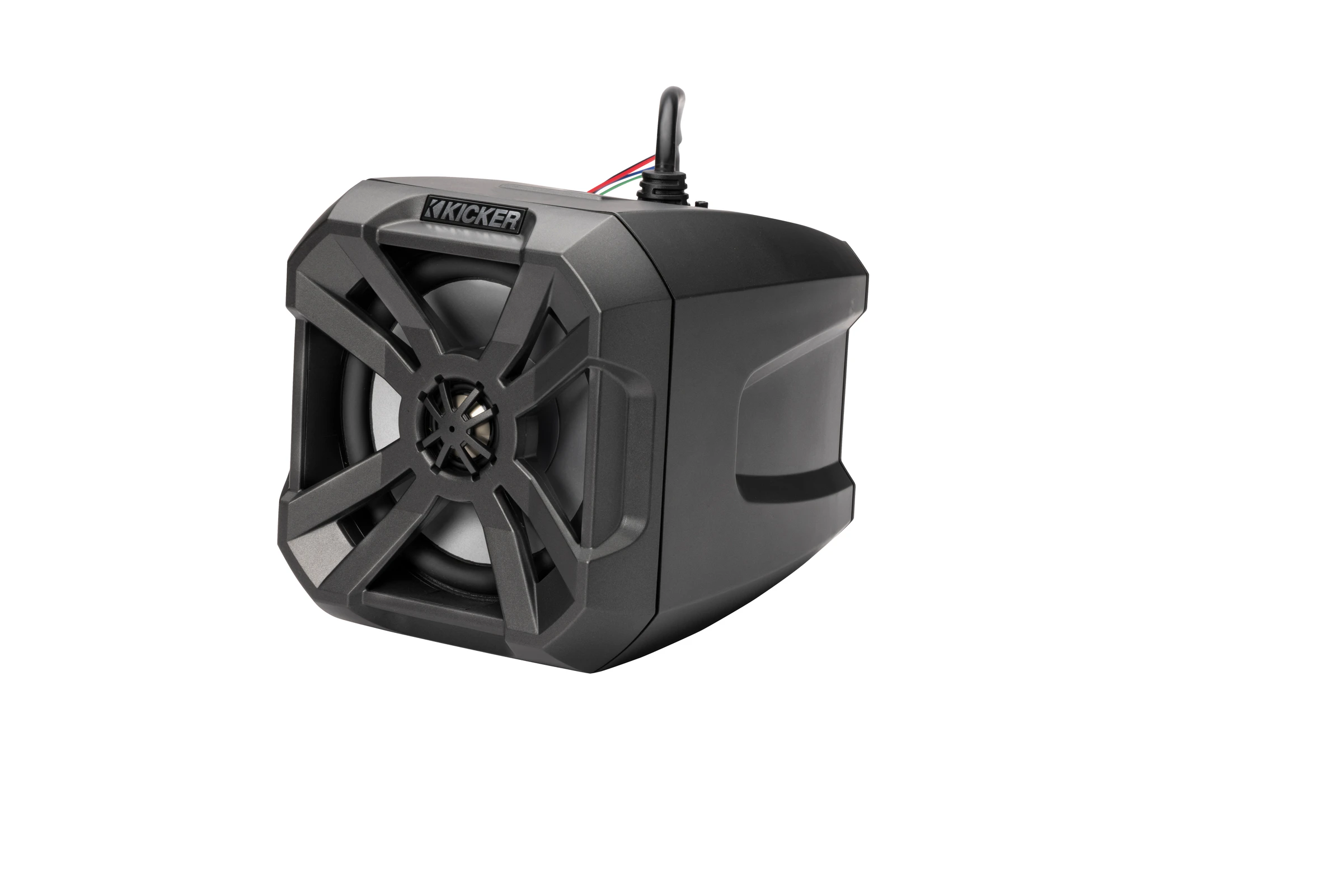 48BTCAN65- KICKER Pair 48BTCAN65 6.5 Powered Tower Speakers w/Bluetooth 4 ATV/UTV BTCAN65