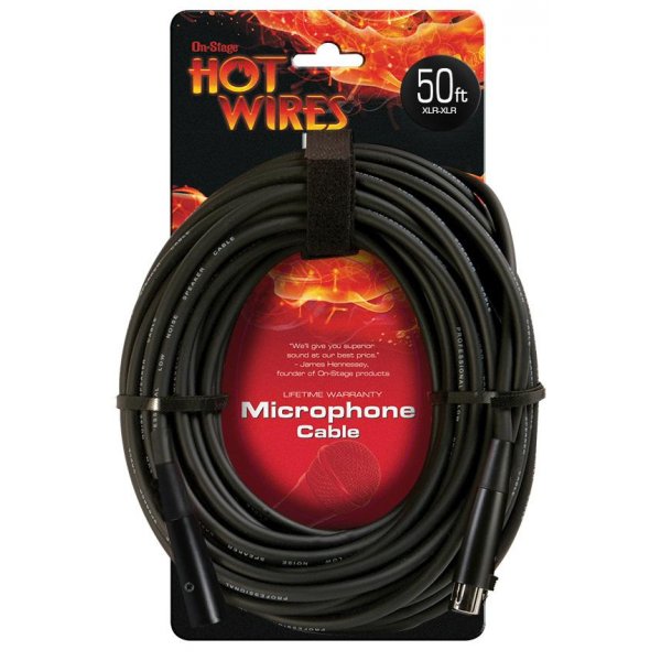 ON Stage MC12-50 MIC Cable (50FT.  15.2M XLR-XLR)