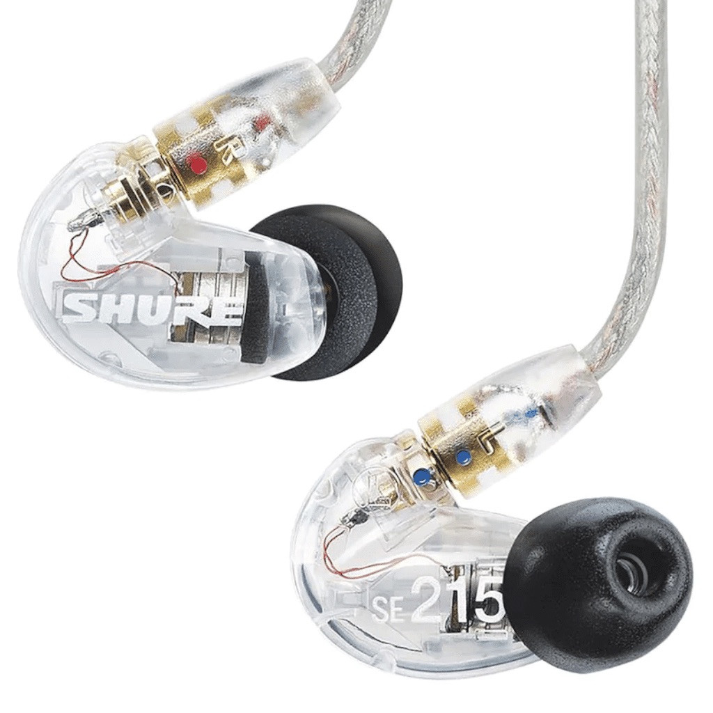 Shure SE215 Earphone - Clear
