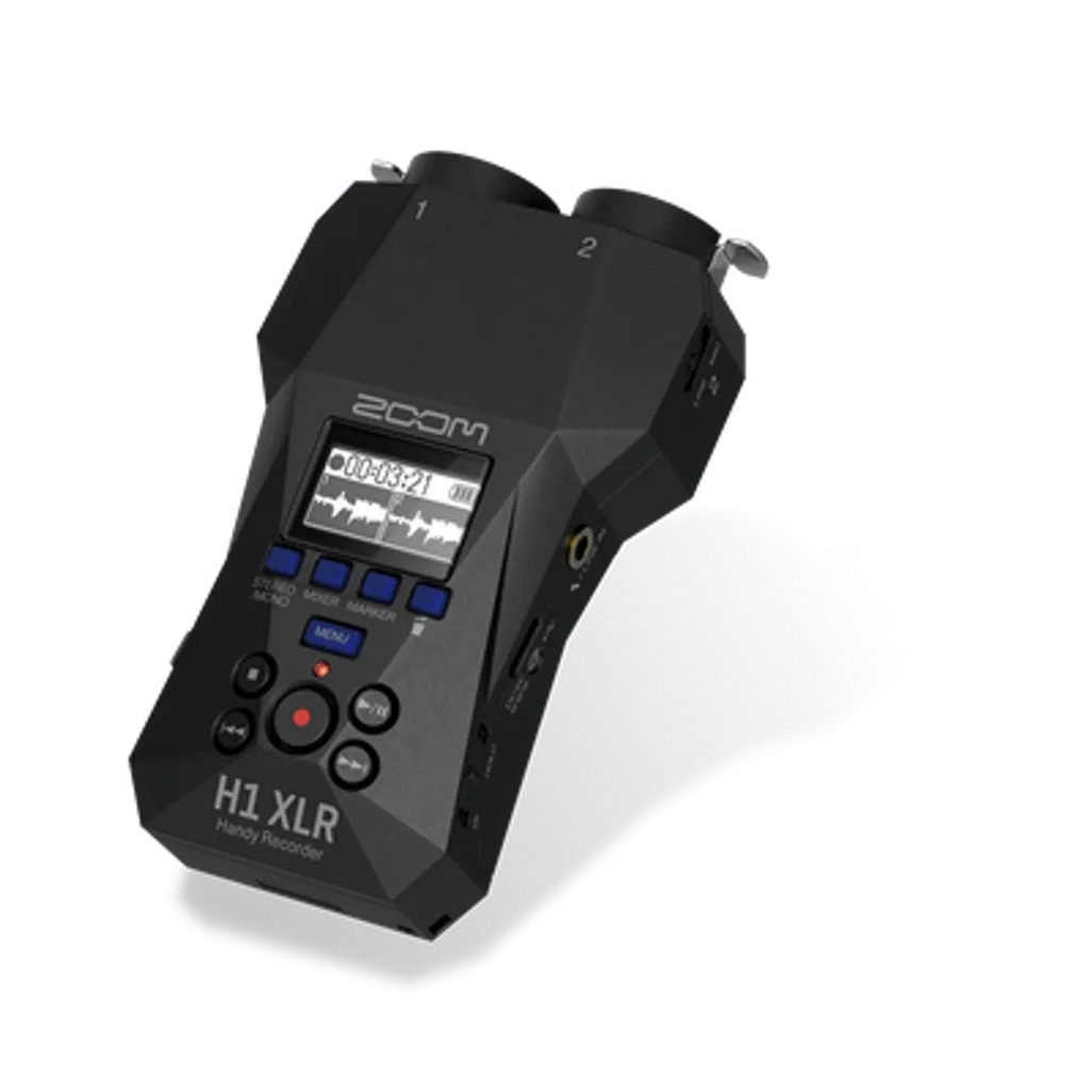 ZOOM H1 XLR Two Track Audio Recorder