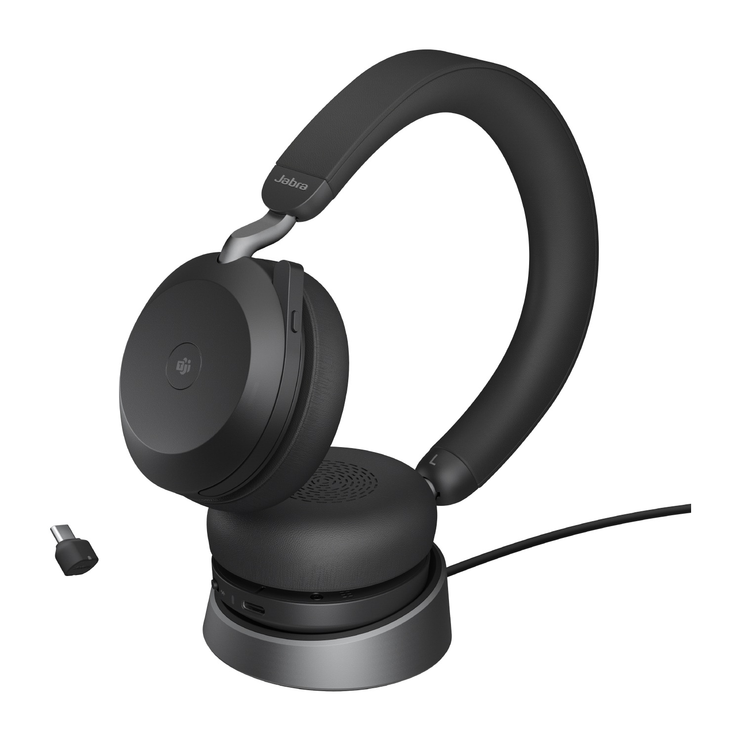 Jabra - EVOLVE2 75. LINK380/390C MS Stereo STD Black