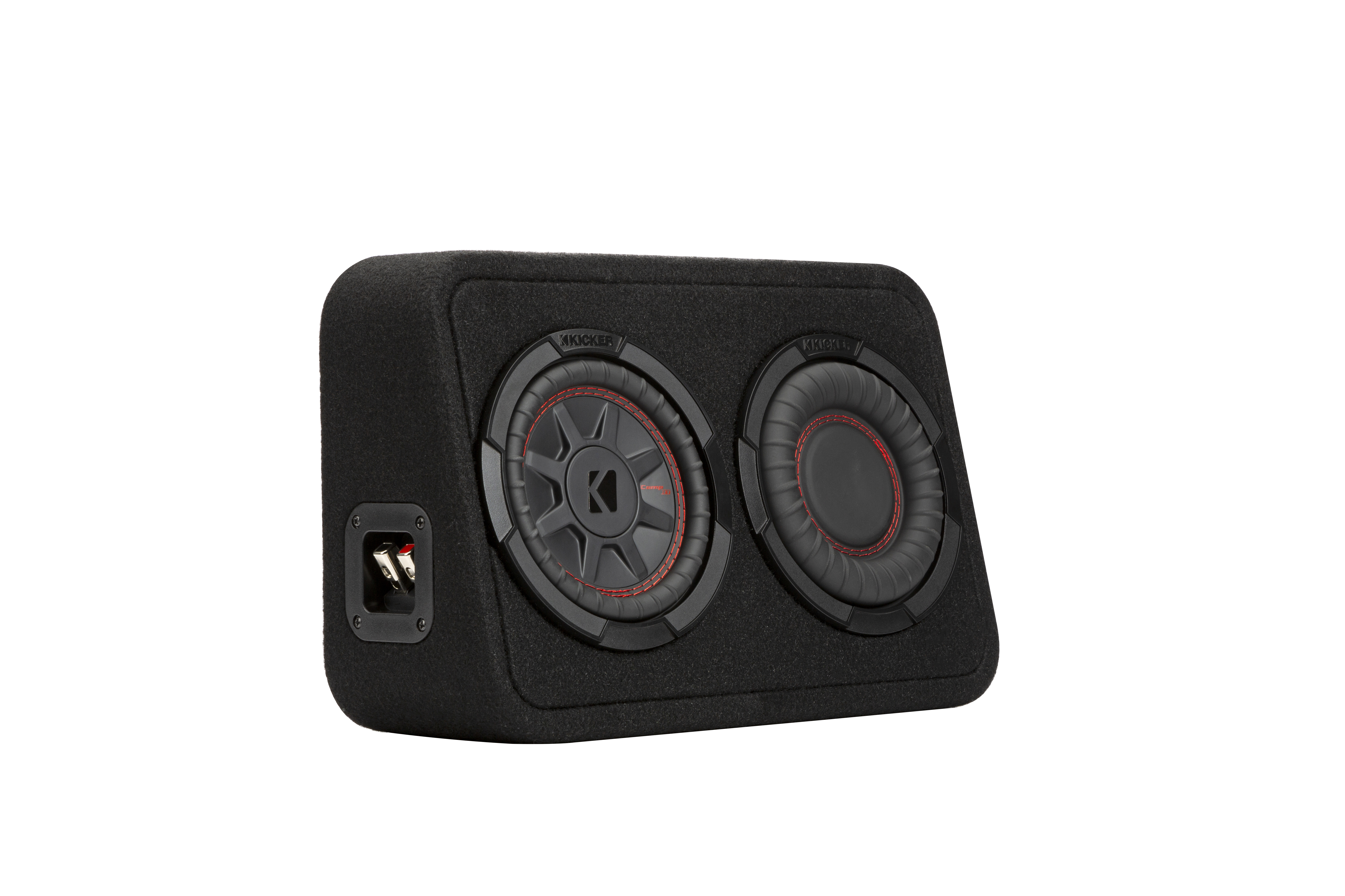 48TCWRT672- Kicker 48TCWRT672 6.75inch 2ohm Sealed Truck Subwoofer Enclosure