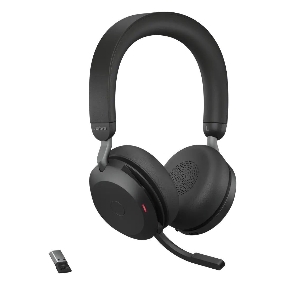 Jabra - EVOLVE2 75. LINK380/390A UC Stereo Black
