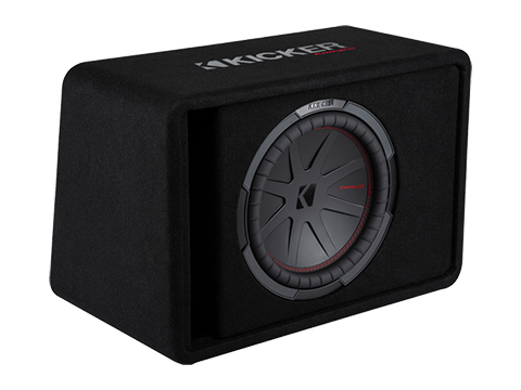48VCWR122- Kicker 48VCWR122 12inch 2ohm Subwoofer Enclosure