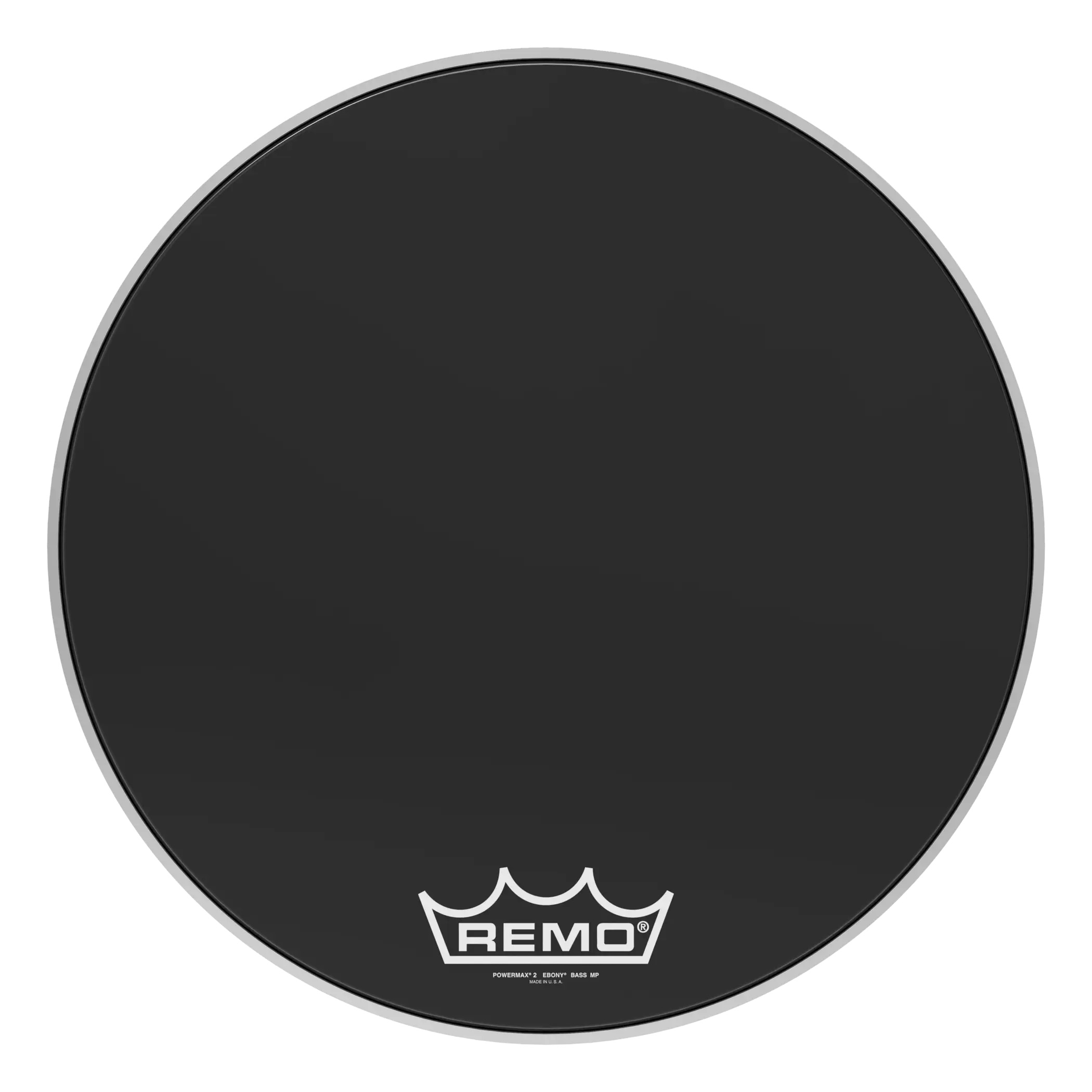Remo PowerMax 2 Ebony 22IN Marching Bass Drum Head