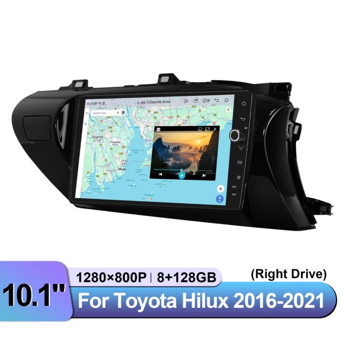900hil2016- 1-Din Toyota Hilux 2016+