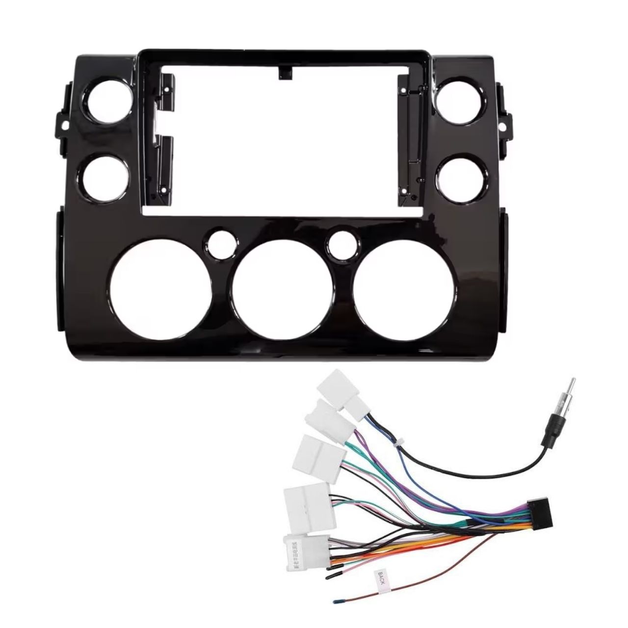 OneNav Fitment Kit for Toyota FJ Cruiser 2007+ Black (9 Inch)