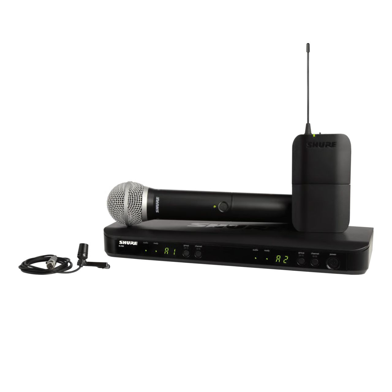 Shure BLX1288 Combo WITH CVL