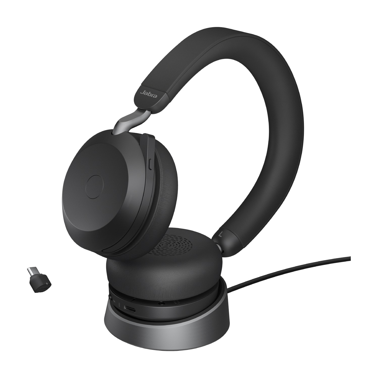 Jabra - EVOLVE2 75. LINK380/390C UC Stereo STD Black