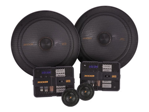 51KSS6704- Kicker 51KSS6704 6.75Inches Component system & 1Inches (25mm) tweeters