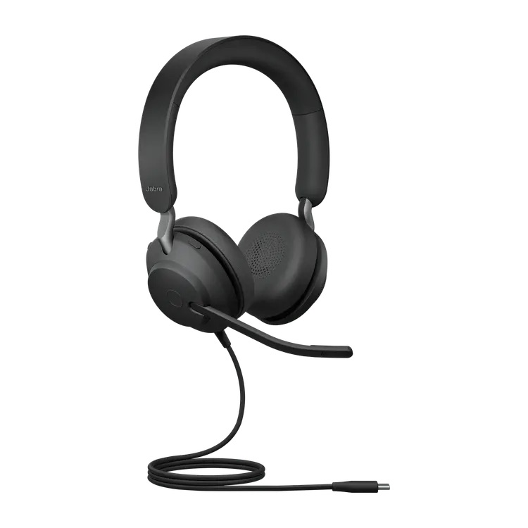 Jabra - EVOLVE2 40 SE. USB-C. UC Stereo. EXT. CORD