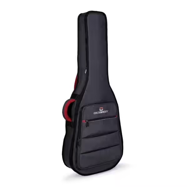 Crossrock Dreadnought Guitar Bag - Dark Grey