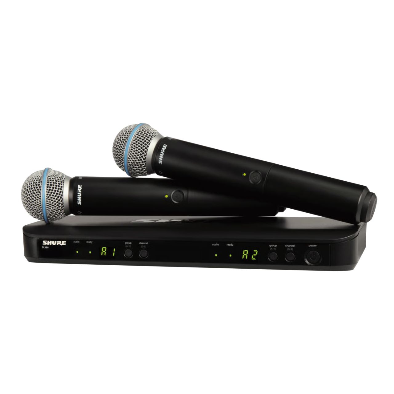 SHURE BLX Dual Vocal Wireless System with 2xBeta58