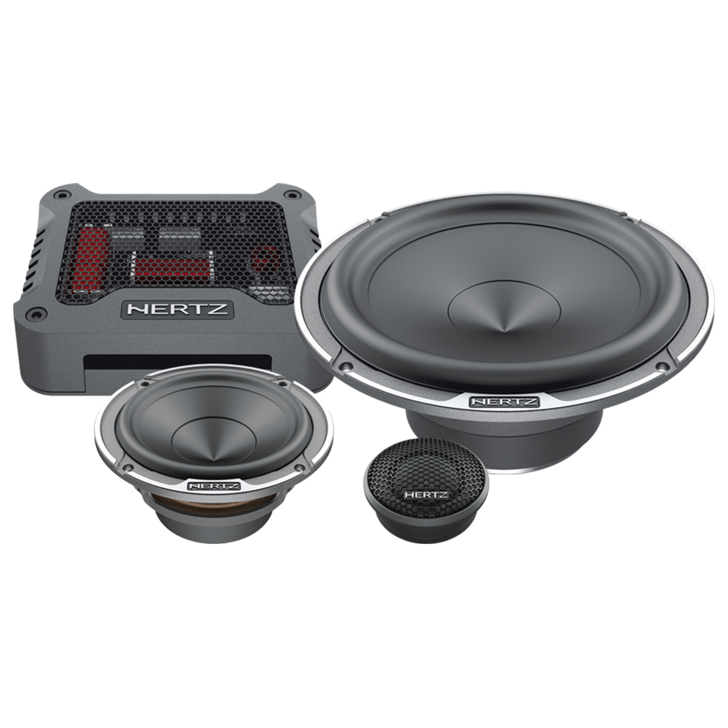 Hertz Mille Pro MPK 163.3 3 Way Car Audio Speaker System