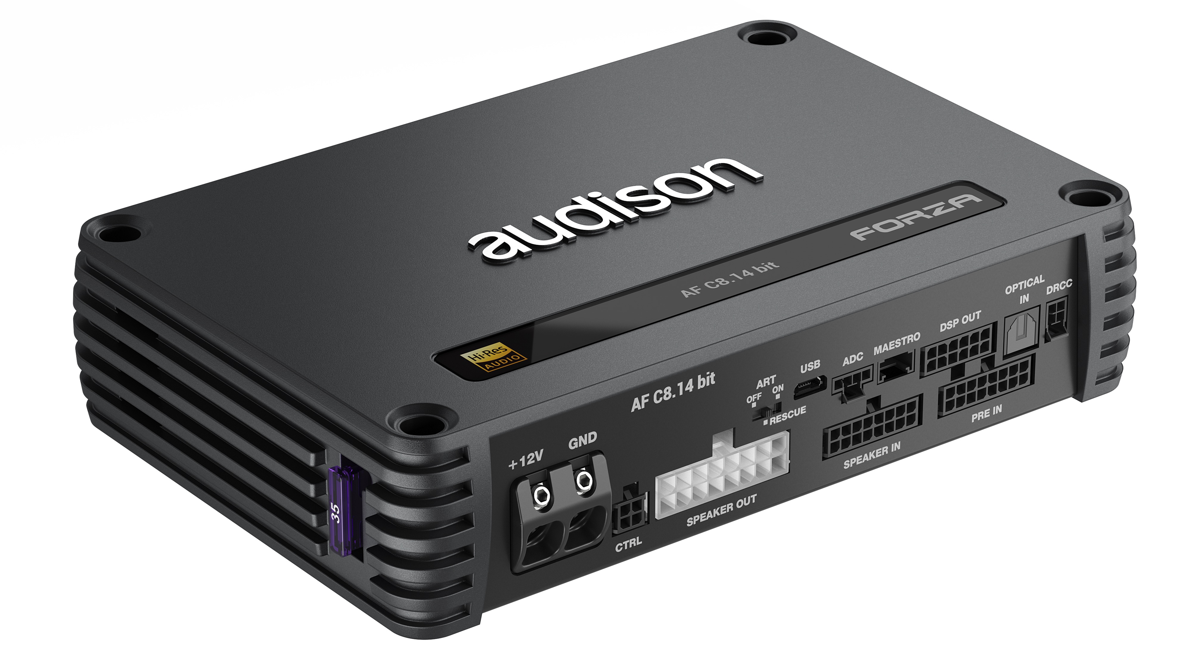 Audison - AF C8.14 bit - 8CH AMPLIFIER WITH DSP 8x100W