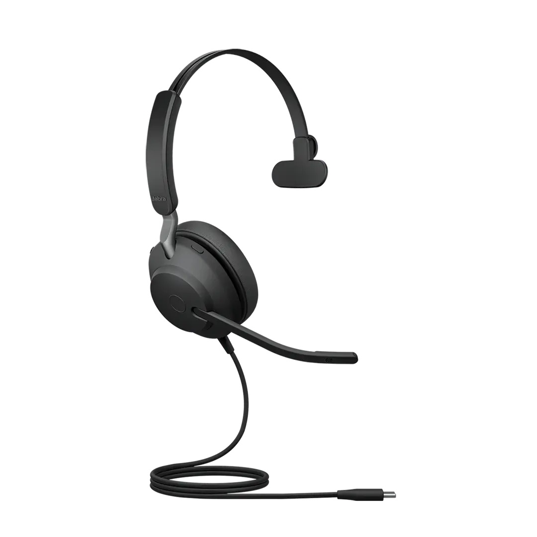 Jabra - EVOLVE2 40 SE. USB-C. UC MONO. EXT. CORD