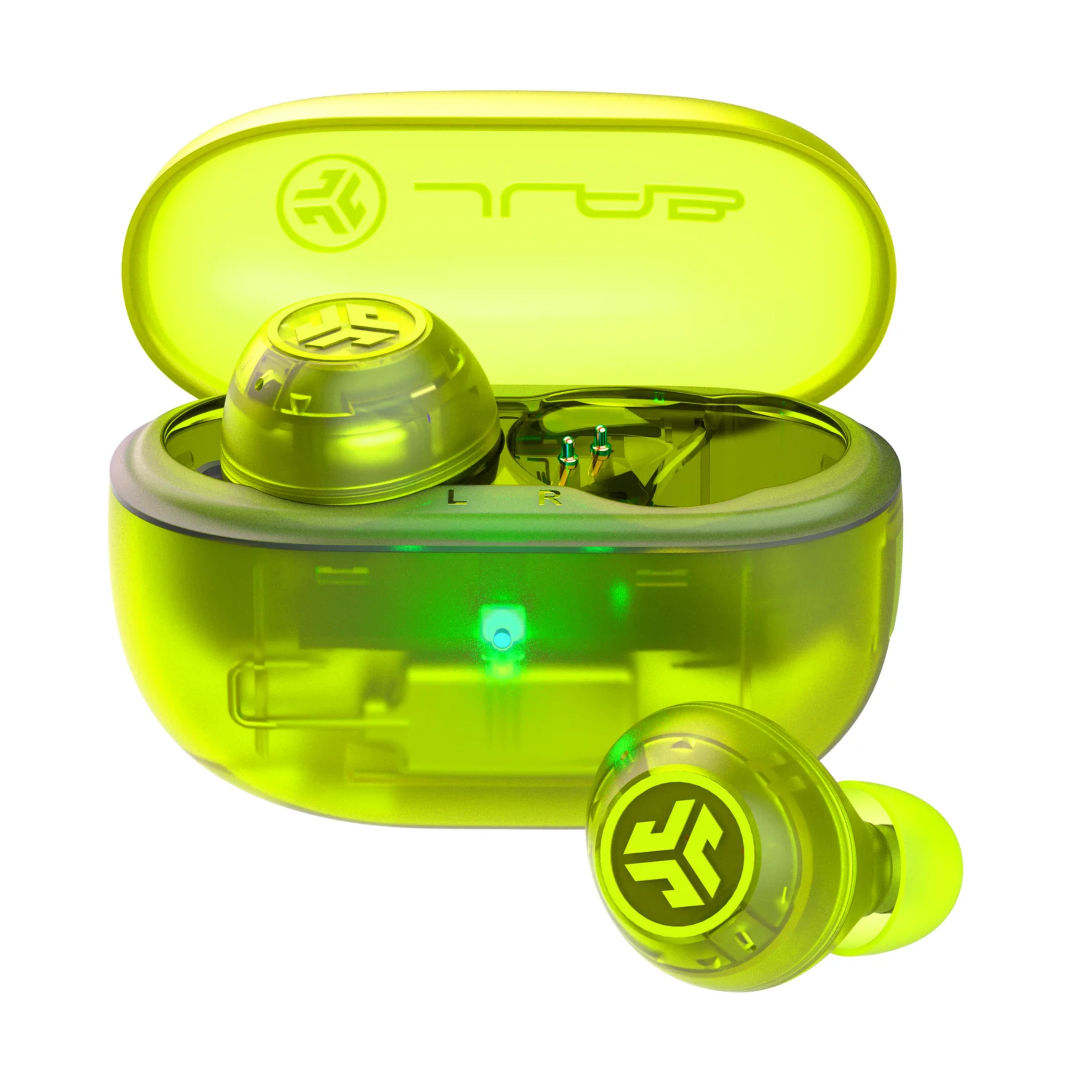 Go Pop ANC True Wireless Earbuds Transparent Yellow