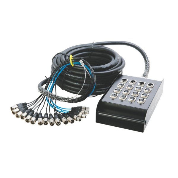 On Stage SNK124100v2 100ft 12-Channel/4-Return Stage Snake