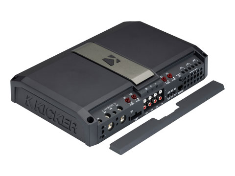 51LX13007- Kicker 51LX13007 4x125w 4ch Full Range Class D 2x65w 2ch Full Range Class D w/700w Class D Sub Ch.