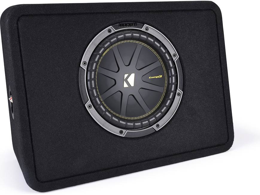 50TCWC102- Kicker 50TCWC102 10inch 2ohm Truck Subwoofer Enclosure