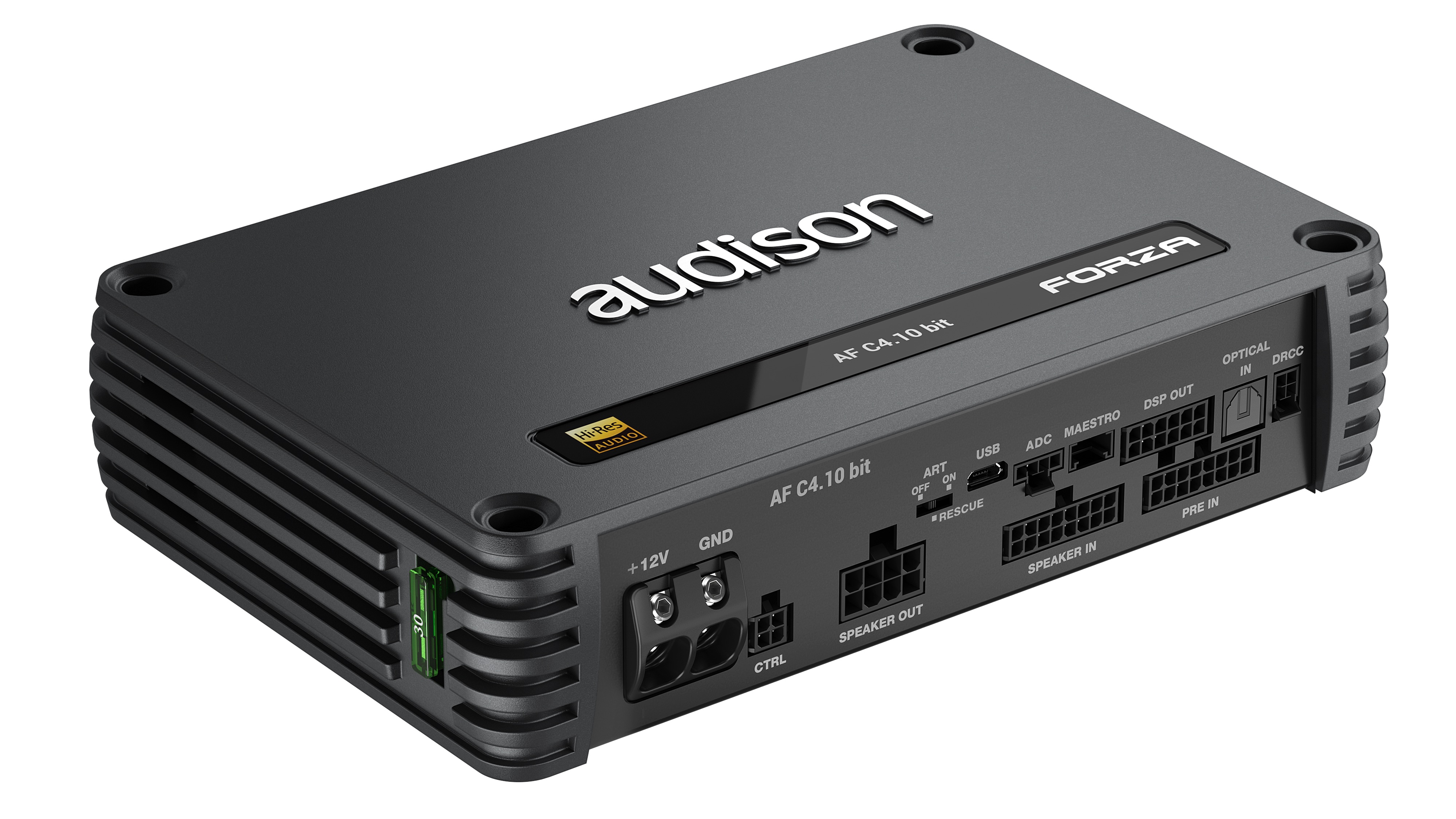 Audison - AF C4.10 bit - 4CH AMPLIFIER WITH DSP 4x150W