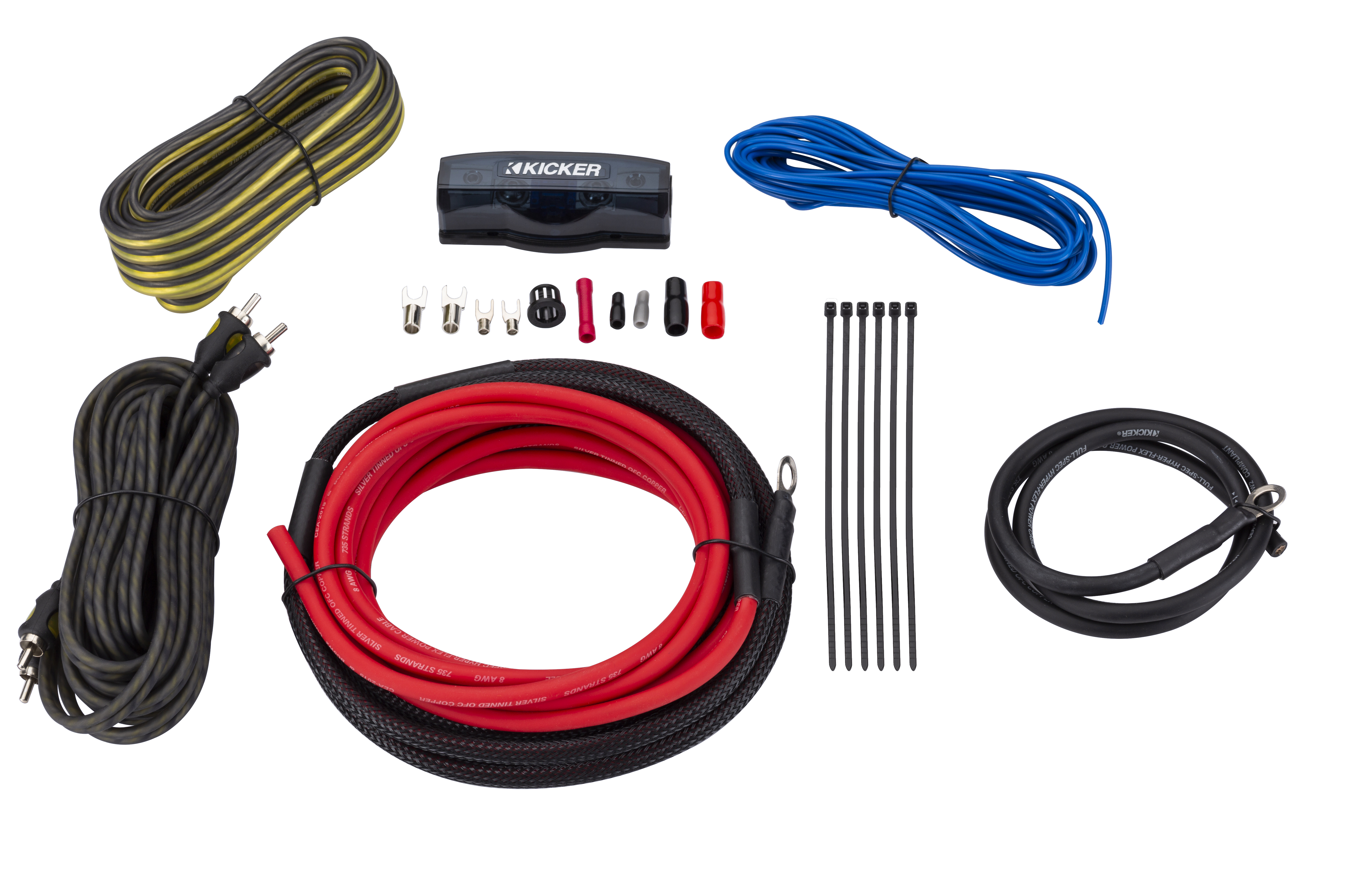 47VK8- VK8 8AWG AMP KIT w/2CH INTERC