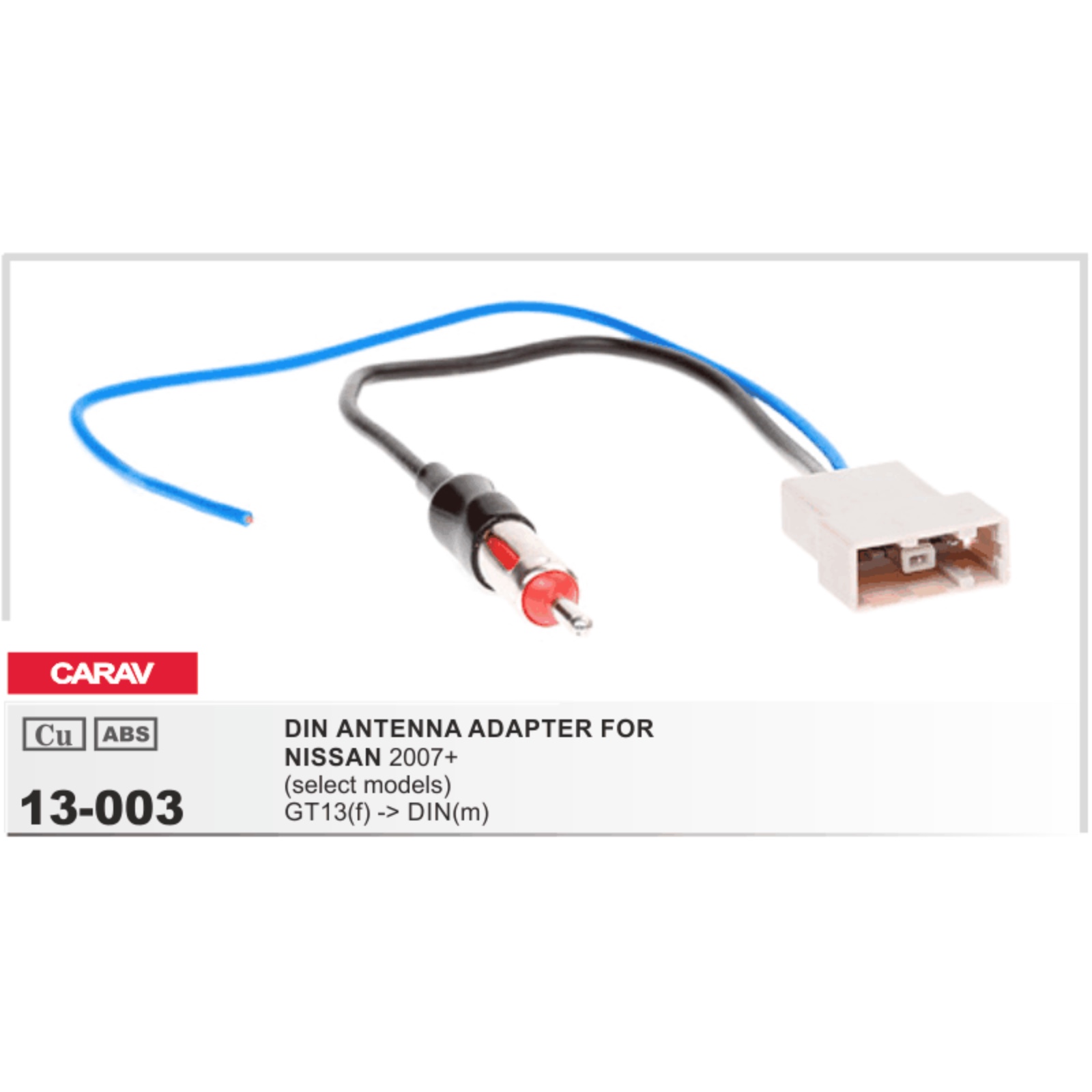 Antenna Adaptor Nissan 07+ to Bullet {11-74}