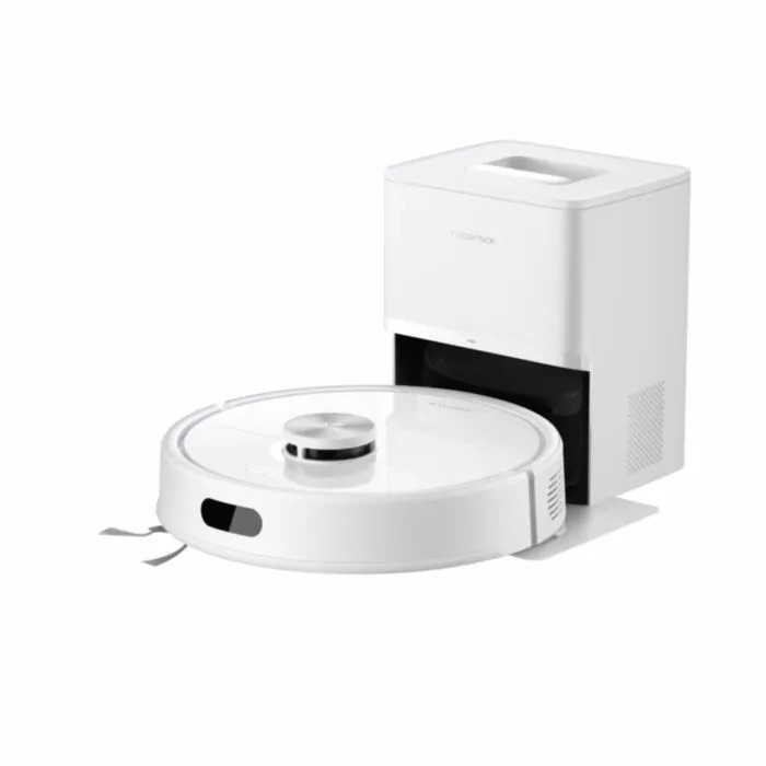 Roborock - Robotic Vacuum Cleaner+auto-Empty DOCK Model:rra0tcp+aed08 Hrrpid:q7tfp02-00 (White)