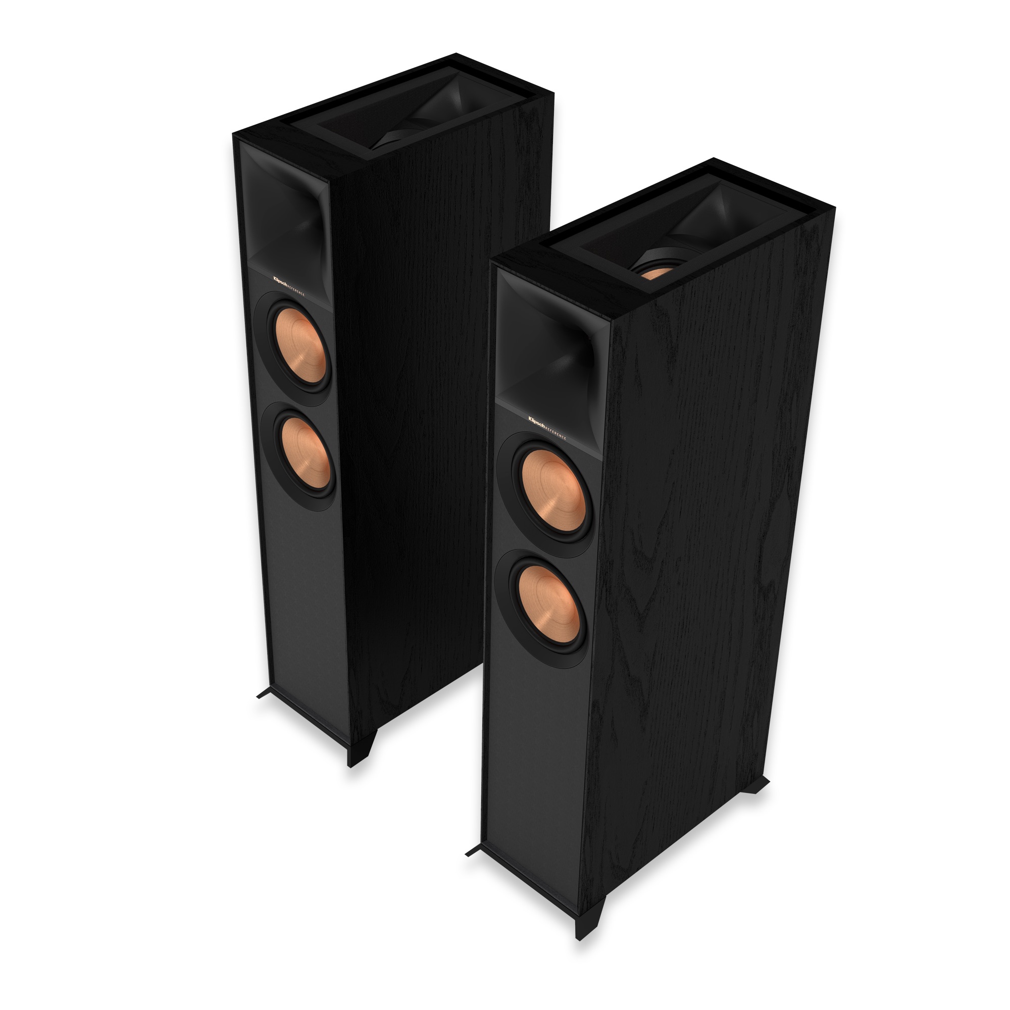 Klipsch - 1069853 - Reference BASE R-605FA Black Dolby Atmos Floorstanding Speakers - Priced AS EACH SOLD IN Pairs
