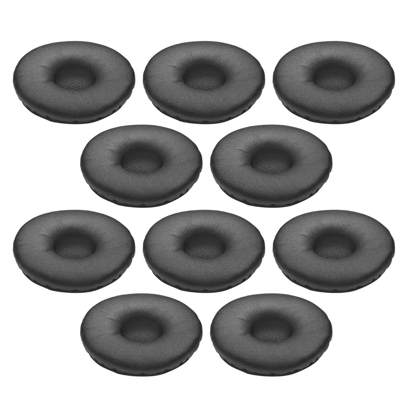 Jabra - Large Leatherette EAR Cushion FOR Jabra - BIZ 2400 II NEXT Generation - 10 Pieces PACK