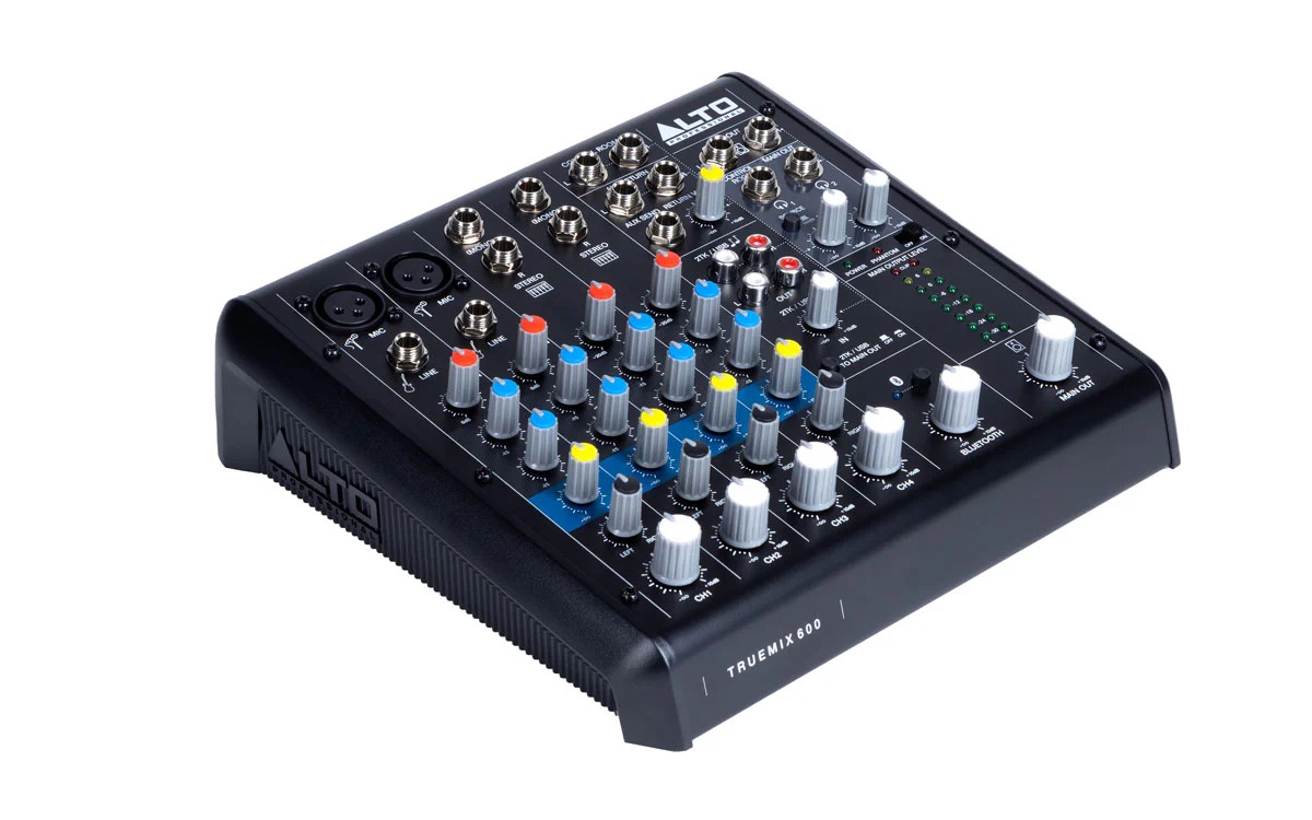Altopro 6CH Analog Mixer W/bluetooth.usb