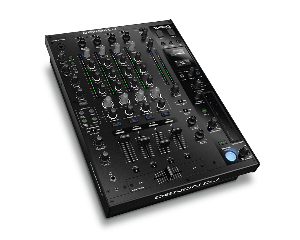Denon 16 PRO BPM FX DUAL USB 5 PORT LAN HUB Tension Adjust Cross Fader 2 XLR OUT