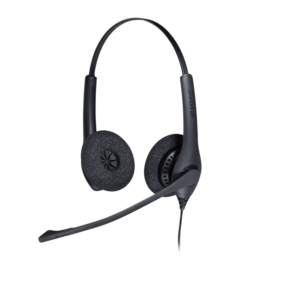 Jabra - BIZ 1500 DUO Wideband Noise-Cancelling Microphone BOOM Flexible