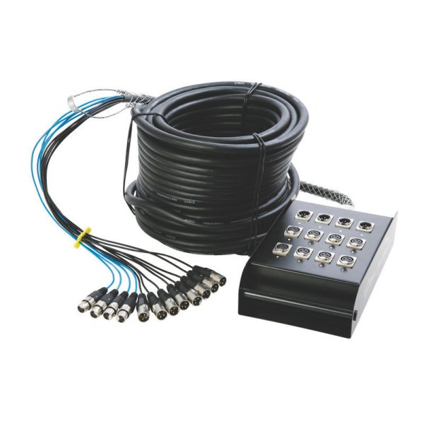 On Stage SNK8450v2 50ft 8-Channel/4-Return Stage Snake