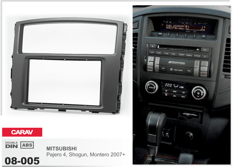 90008005- 2-Din Mitsubishi Pajero 4