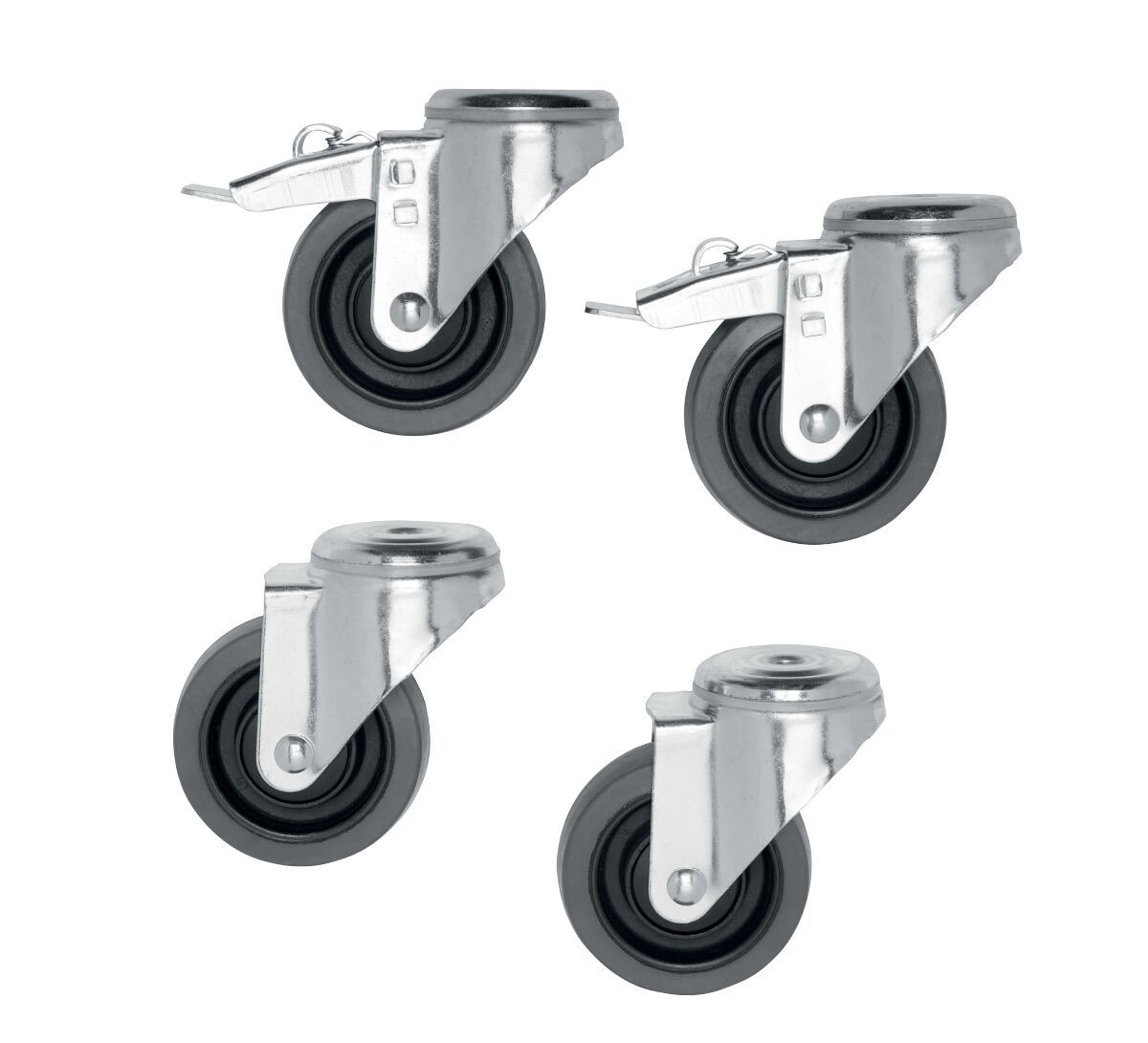 Vogels - 7291144 - PFA 9114 Wheels Heavy DUTY - Silver