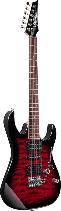 Ibanez RG GIO Series Quilted Maple TOP H-S-H